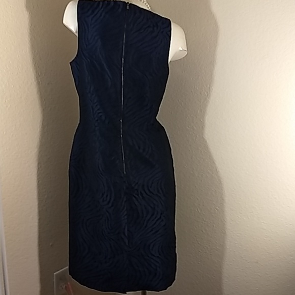 Midnight Blue Sheath Dress - Picture 4 of 6